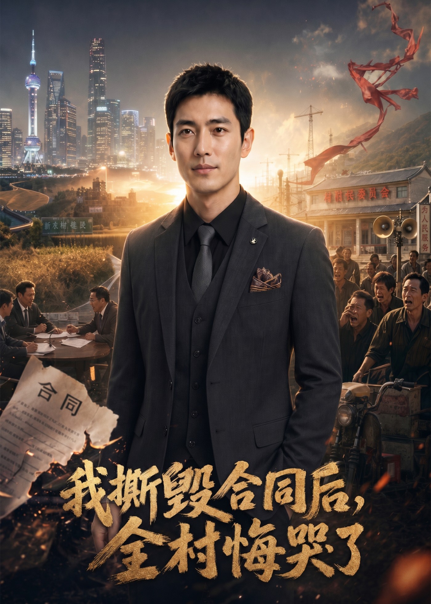 我撕毁合同后，全村悔哭了